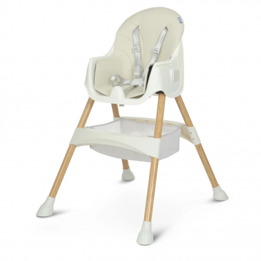 Стільчик для годування Bambi M 4136-2 White Wood