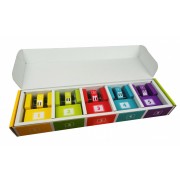 Деревянный конструктор Cubika Цветные гонки 14859