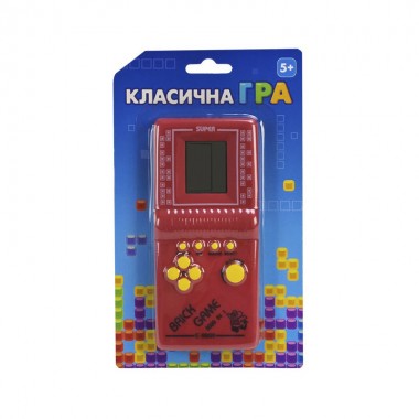 Детская интерактивная игрушка Классическая игра Тетрис 725-60(Red) красный Детская интерактивная игрушка Классическая игра Тетрис 725-60(Red) красный