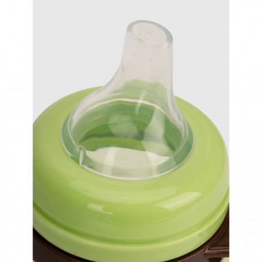 Поїльник з силіконовим носиком MGZ-0314(Green) 180 мл
