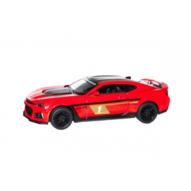 Дитяча модель машинки Chevrolet Camaro ZL1 2017 Kinsmart KT5399FW інерційна, 1:38  Red