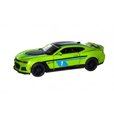 Дитяча модель машинки Chevrolet Camaro ZL1 2017 Kinsmart KT5399FW інерційна, 1:38  Green