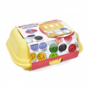 Сортер-головоломка Монтессорі Яйця з фруктами та овочами DF28A 6 шт. в лотку