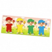 Дерев'яний пазл-сортер