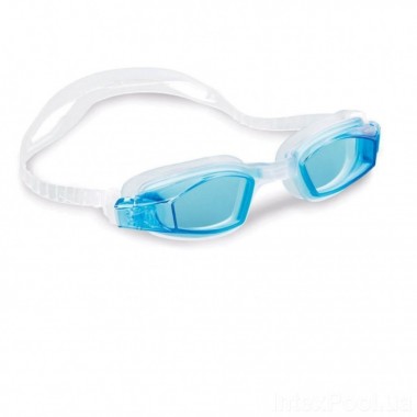 Очки для плавания Intex 55682 размер L (Light-Blue)