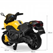 Дитячий електромобіль Мотоцикл Bambi Racer M 4080EL-6 до 20 кг
