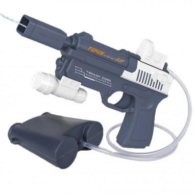 Водяний пістолет Water Gun W-Y10 на акумуляторі Чорний
