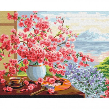 Картина по номерам Японский натюрморт Brushme BS51595 40х50 см