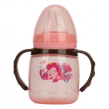 Поїльник з силіконовим носиком MGZ-0314(Pink) 180 мл