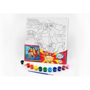 Набор креативного творчества Danko Toys Роспись на холсте 31*31 см РХ-02
