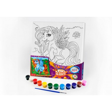 Набор креативного творчества Danko Toys Роспись на холсте 31*31 см РХ-02