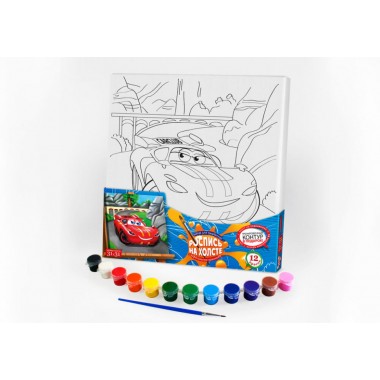 Набор креативного творчества Danko Toys Роспись на холсте 31*31 см РХ-02