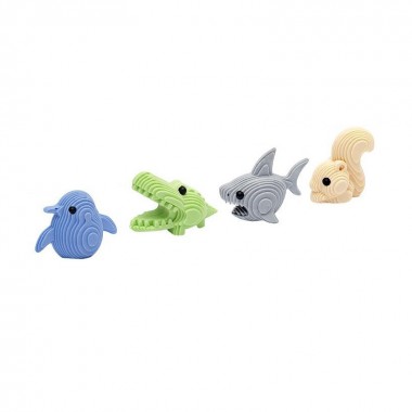 Ластик цветной Animal Eraser Penguin 2077-2