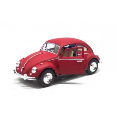 Машинка (Volkswagen Beetle) KT5057WM (Красный)