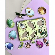 Дерев'яний пазл-сортер