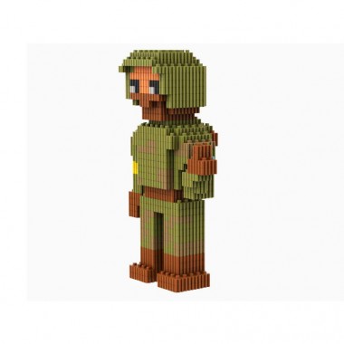 Конструктор PIXEL HEROES "Украинский защитник" Vita Toys VTK 0047 374 детали