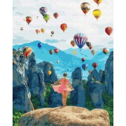 Картина по номерам Brushme Воздушные мечты GX34846 40х50 см