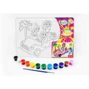 Набор креативного творчества Danko Toys Роспись на холсте 31*21см РХ-01