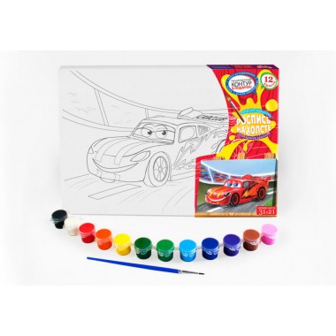 Набор креативного творчества Danko Toys Роспись на холсте 31*21см РХ-01