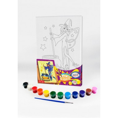 Набор креативного творчества Danko Toys Роспись на холсте 31*21см РХ-01