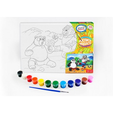 Набор креативного творчества Danko Toys Роспись на холсте 31*21см РХ-01