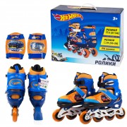 Дитячі ролики RL2122 (RL7T) Hot Wheels, розмір S (31-34) із захистом