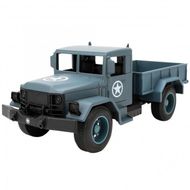 Военный грузовик игрушечный Metr+ 12002E масштаб 1:20, звуковые и световые эффекты