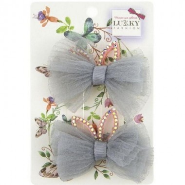 Дитячі шпильки для волосся T18534 сірий Дитячі шпильки для волосся T18534 сірий