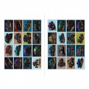 Детская раскраска со стикерами