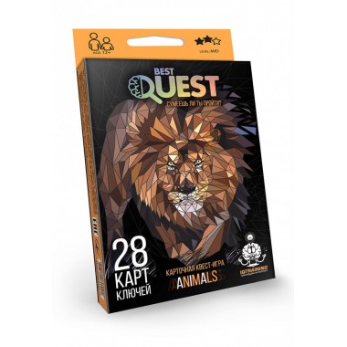 Детская карточная квест-игра "BEST QUEST" BQ-01 рус