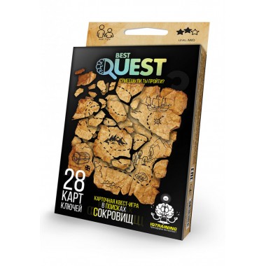 Карточная квест-игра Danko Toys Best Quest рос BQ-01