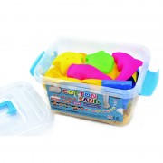 Нано кинетический песок Danko Toys Magic Sand 1000 гр. в боксе MCS-1000-2