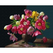 Картина по номерам Brushme Красочные цветы GX25929