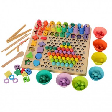 Дерев'яна іграшка Мозаїка MD 2514 Дерев'яна іграшка Мозаїка MD 2514