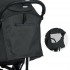 Дитяча прогулянкова коляска FLASH M 5727-1 Almost Black