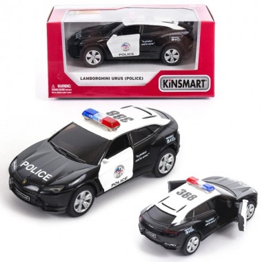 Машинка KINSMART "Lamborghini Urus Police"KT5368WP