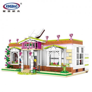 Конструктор XINGBAO XB-12003 MOC Кампус: Библиотека, 696 элемента