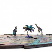 Деревянный пазл. GO Puzzle "Легенда льва" 141 дет. GO0004