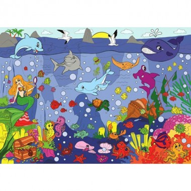 Огромная раскраска 