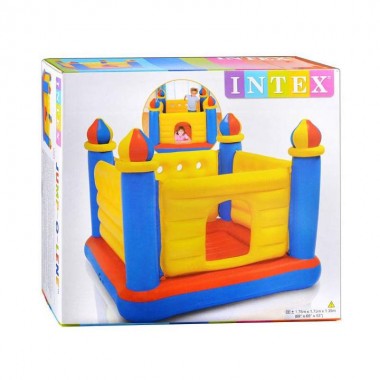 Надувной батут Intex 48259 «Замок», 175x175x135