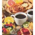 Алмазная мозаика Кофе со вкусностями HEG86090 30х40 см Алмазная мозаика Кофе со вкусностями HEG86090 30х40 см
