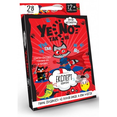 Карточная игра Yenot Danko Toys ДаНетки укр. YEN-01-01U