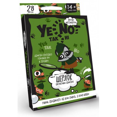 Карточная игра Yenot Danko Toys ДаНетки укр. YEN-01-01U