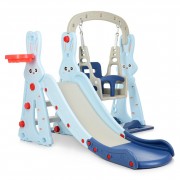 Дитяча гірка-гойдалка WM19072-4 кільце баскетбольне