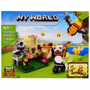 Конструктор Minecraft MG1181D 201 деталь
