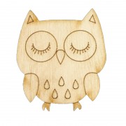 Набор детского творчества Роспись по дереву «Магниты-совы» РД-005