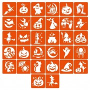 Набор трафаретов для био-тату 