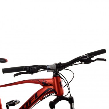 Велосипед подростковый PROFI G24VELOCITY A24.2 красно-черный