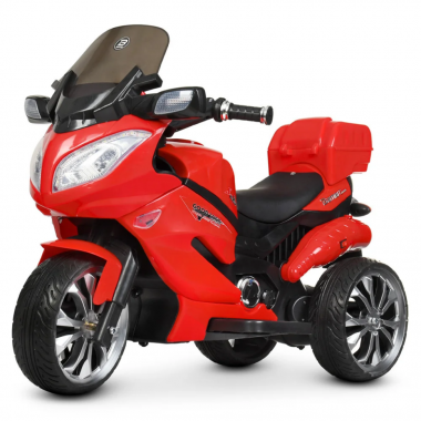 Детский электромобиль Мотоцикл Bambi Racer M 4204EBLR-3 до 50 кг