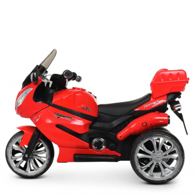 Детский электромобиль Мотоцикл Bambi Racer M 4204EBLR-3 до 50 кг